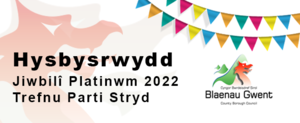 Hysbysrwydd Jibwili Patinwm 2022 Trefnu Parti Stryd